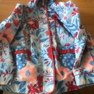 Matilda Jane hooded jacket with zip and button closure